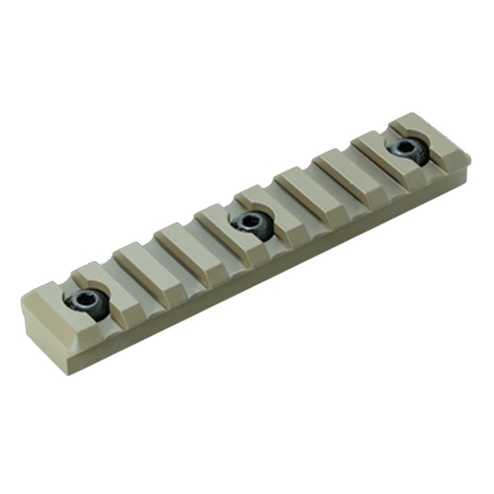 Timber Creek Outdoors M9SPRFDE M-LOK 9 Slot Picatinny RailFDE Aluminum Fits AR-Platform