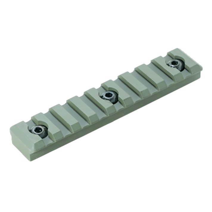 Timber Creek Outdoors M9SPROD M-LOK 9 Slot Picatinny RailOD Green Aluminum Fits AR-Platform