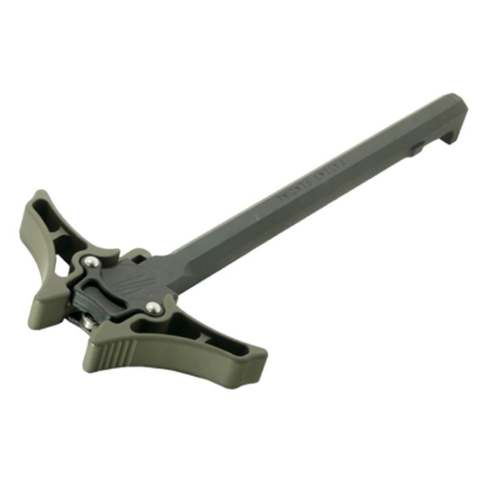 Timber Creek Outdoors EAMBICHOD Enforcer Charging Handle OD Green Billet Aluminum Ambidextrous Hand
