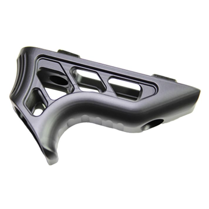 Timber Creek Outdoors MEMAFGBL Enforcer Mini Angled Foregrip Black Billet Aluminum