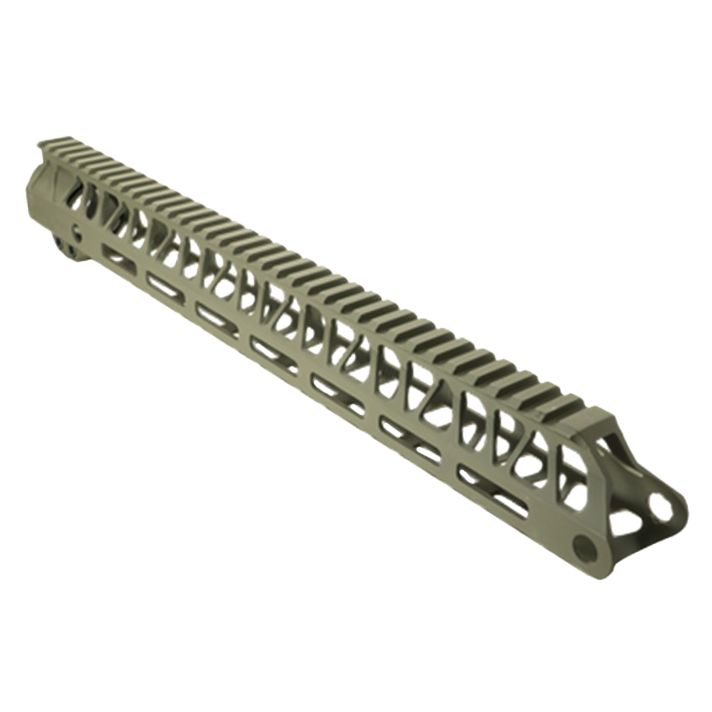 Timber Creek Outdoors ME15HGOD Enforcer Hand Guard M-Lok Aluminum 15" M-LOK Handguard for AR-15
