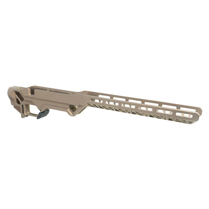 Timber Creek Outdoors ERCR7SABB Enforcer Rifle Chassis Burnt Bronze Aluminum SA Rem700 Action Right
