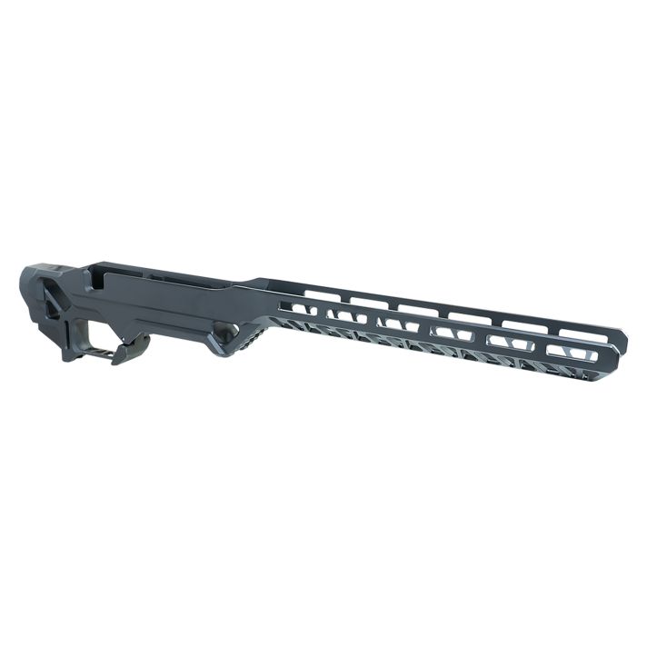 Timber Creek Outdoors ERCR7SABL Enforcer Rifle Chassis Black Aluminum SA Rem700 Action Right