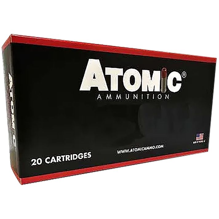 Atomic Ammunition 04928 Pistol Subsonic 44Mag 300gr Lead Hollow Point 20 Per Box/10 Case