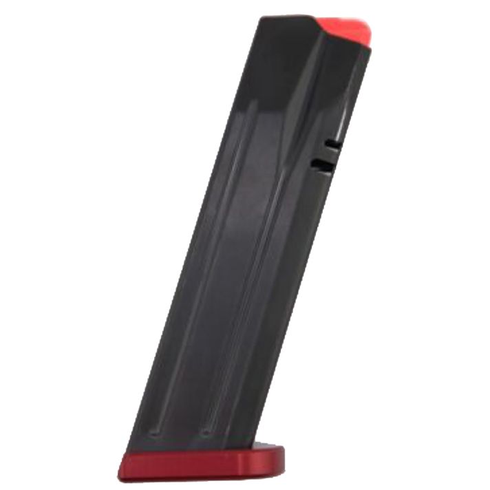 CZ-USA 11452 DWX19rd 9mm Fits CZ P-10F/P-09 Black/Red Polymer