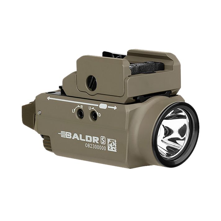 Olightstore Usa Inc BALDRS Baldr S BLFlat Dark Earth 800 Lumens 130 Meters Beam