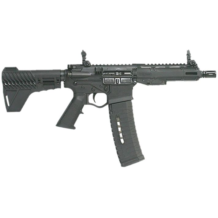 ATI ATIGAX5567ML60 Alpha Maxx5.56x45mm 60+1 7.50" Black Threaded Barrel, Polymer M-LOK Handguard, Black Polymer Stock