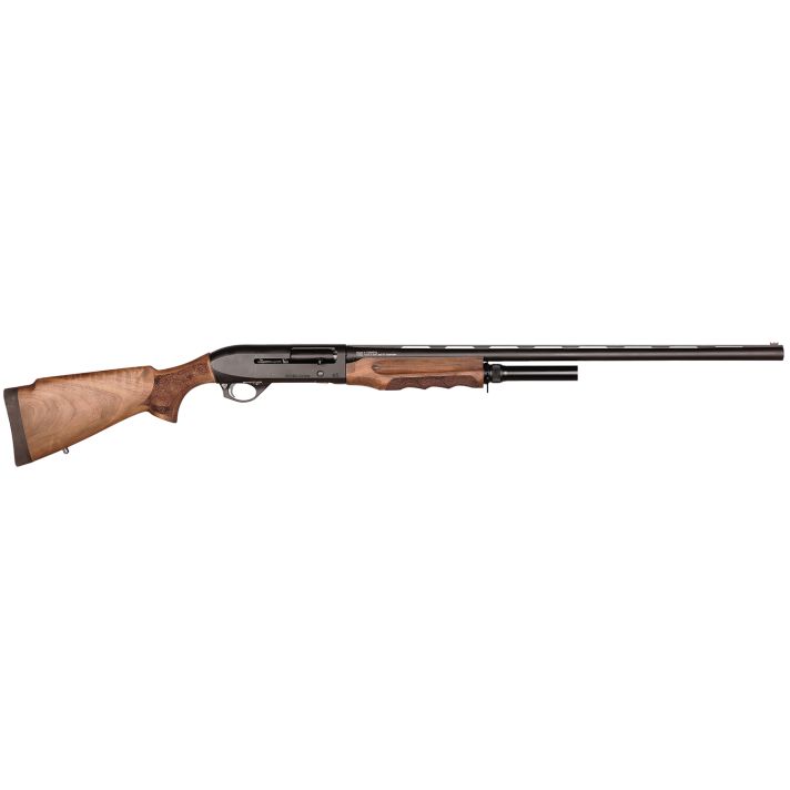 Four Peaks Imports 12075 AKSA Arms S2 12 Gauge 3" 5+1 28" Chrome Plated 7075-T6 Aluminum Receiver Wood Stock