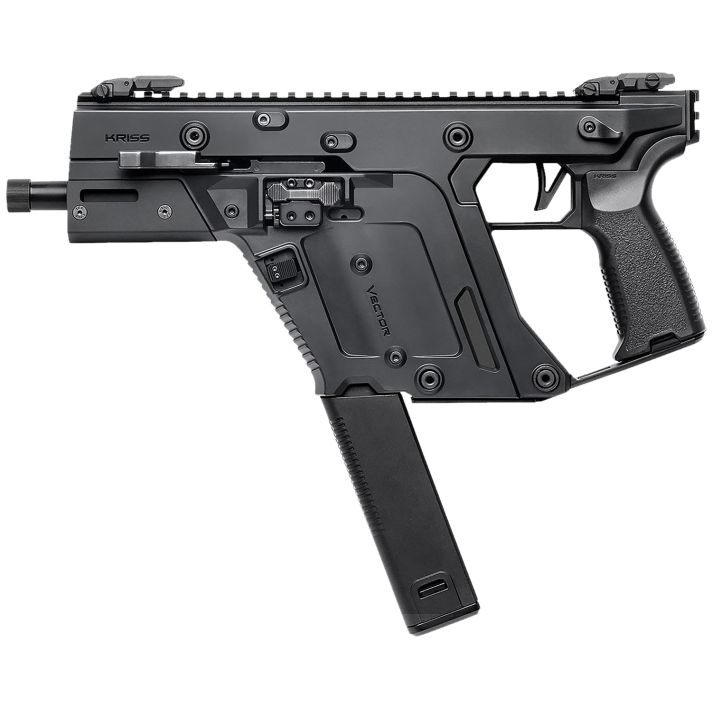 Kriss USA KV903PBL00 Vector SDP Gen3 9mm Luger 40+1 5.50" Black Nitride Threaded Barrel, M-LOK Handguard, Black Picatinny Rail Receiver & Rear, Black Polymer Grip, Ambidextrous, Glock Mag Compatible