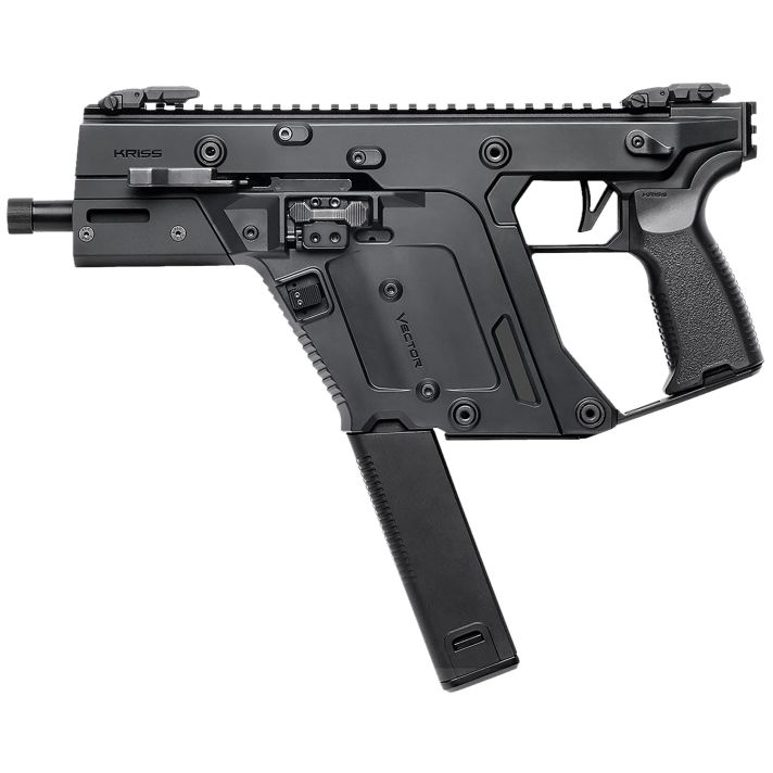 Kriss USA KV453PBL00 Vector SDP Gen3 45 ACP 30+1 5.50" Black Nitride Threaded Barrel, M-LOK Handguard, Black Picatinny Rail Receiver & Rear, Black Polymer Grip, Ambidextrous, Glock Mag Compatible