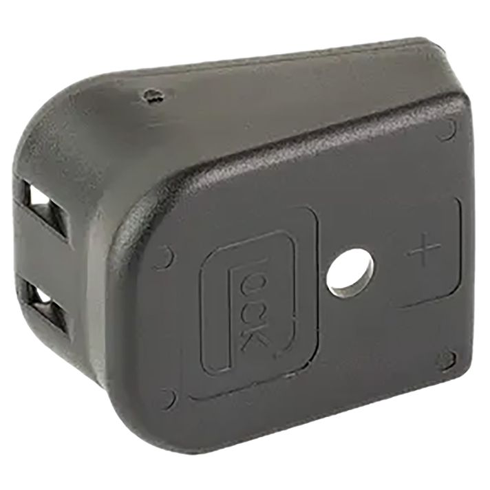 Glock 50975Floor Plate Extended 9mm/40S&W/357Sig/45ACP Black Polymer