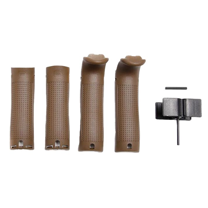 Glock 30867Backstrap/Beavertail Set Compatible w/ Glock 17/22/34/35 Dark Earth Polymer