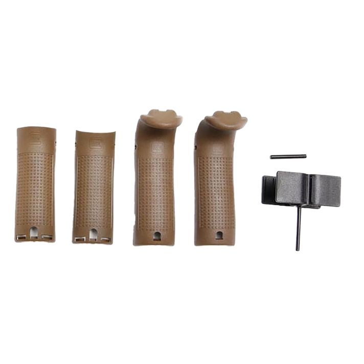 Glock 30870Backstrap/Beavertail Set Dark Earth Polymer
