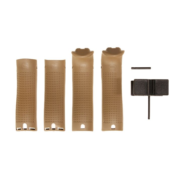Glock 39298Backstrap/Beavertail Set Coyote Polymer