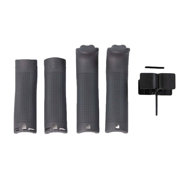 Glock 39709Backstrap/Beavertail Set Gray Polymer