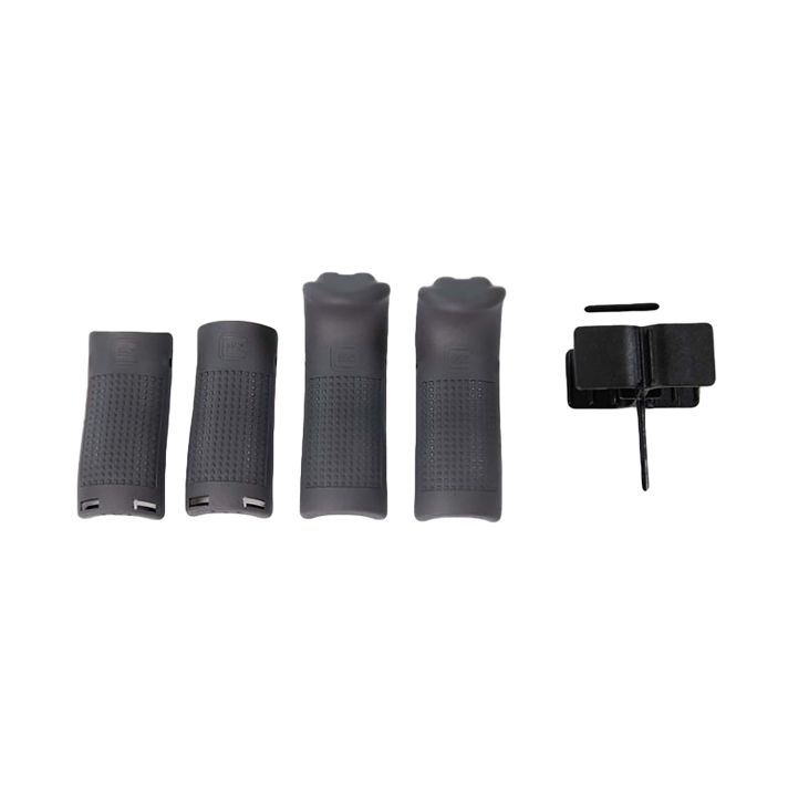 Glock 39840Backstrap/Beavertail Set Gray Polymer
