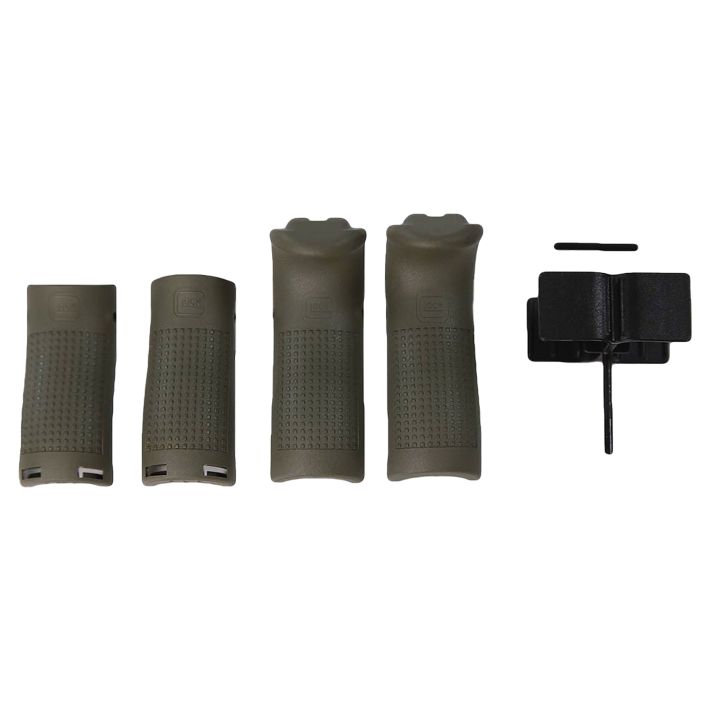 Glock 39844Backstrap/Beavertail Set Battlefield Green Polymer