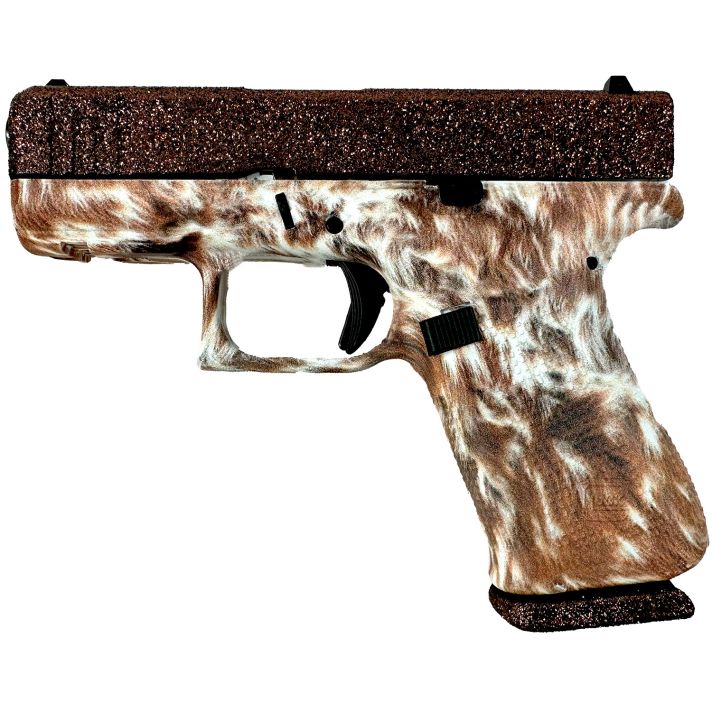 Glock PX4350204NML G43XSub-Compact Frame 9mm Luger 10+1 3.41" Black GMB Barrel, Twilight Cerakote Serrated Steel Slide, Longhorn Cerakote Polymer Frame w/Beavertail, Ambidextrous
