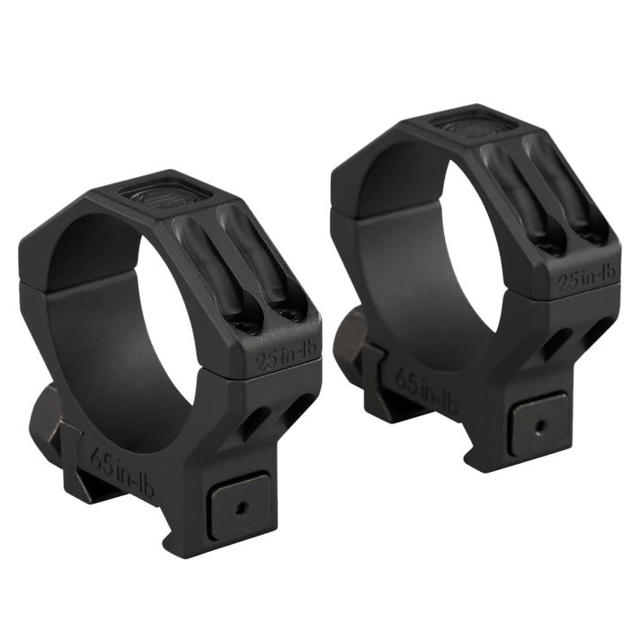 Sig Sauer Electro-Optics SOA65002 Alpha 6 Scope Ring Set Black Stainless Steel 35mm Tube Medium