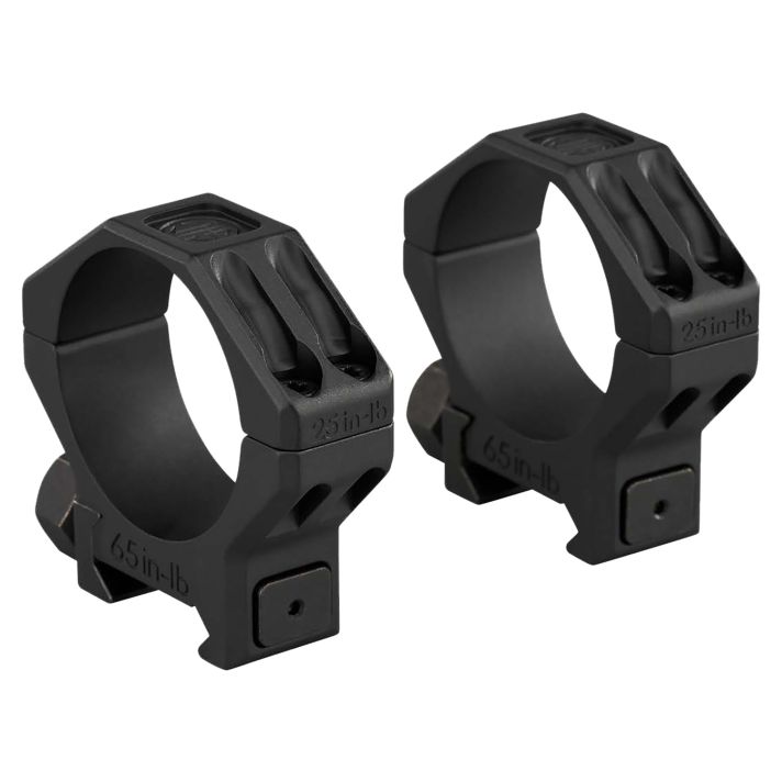 Sig Sauer Electro-Optics SOA65004 Alpha 6 Scope Ring Set Black Stainless Steel 35mm Tube High