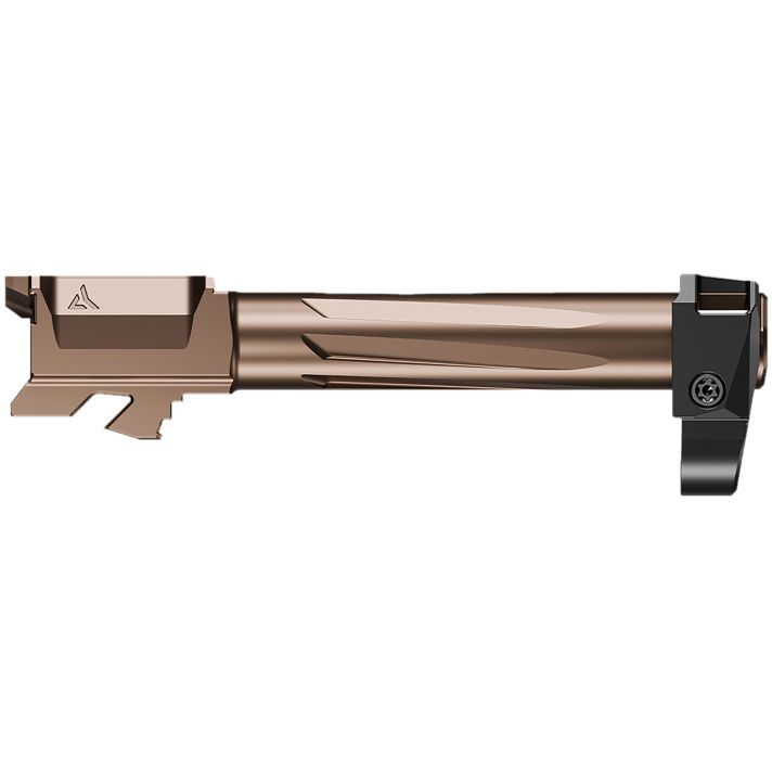 Radian Weapons R0860 Ramjet + Afterburner Combo9mm Fits Glock 43X Bronze 416R Stainless Steel