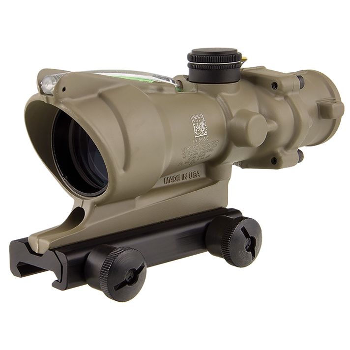 Trijicon TA31D100313 ACOG4x32mm Chevron Reticle FDE