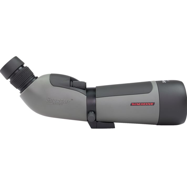Winchester Optics WQSSISUOW13WQSSSPRM12Spotting Scope Angled Body 20-60x 65mm Black/Gray