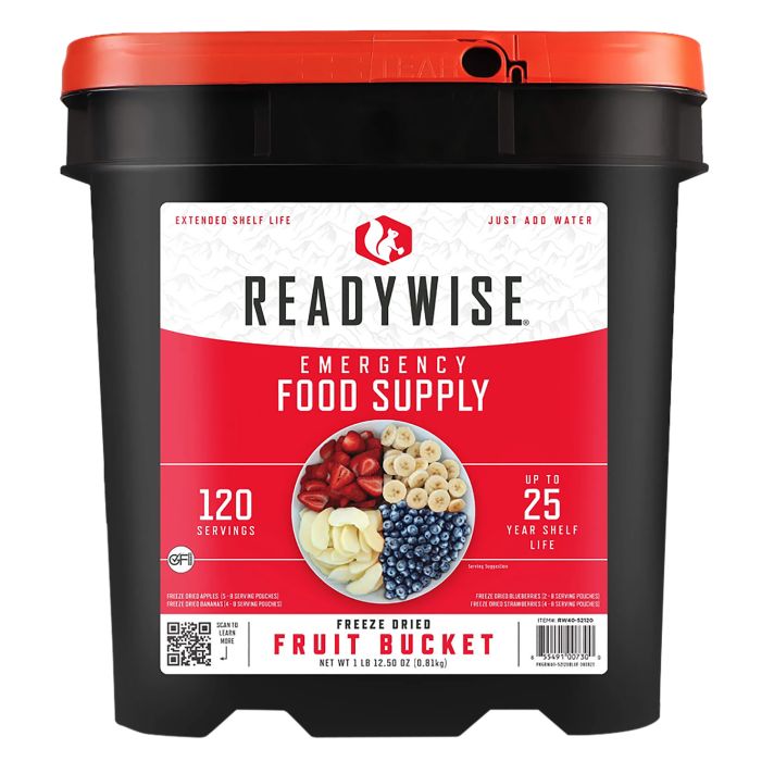 Wise Foods RW4052120 Emergency Supplies Freeze Dried Fruit 120 Servings