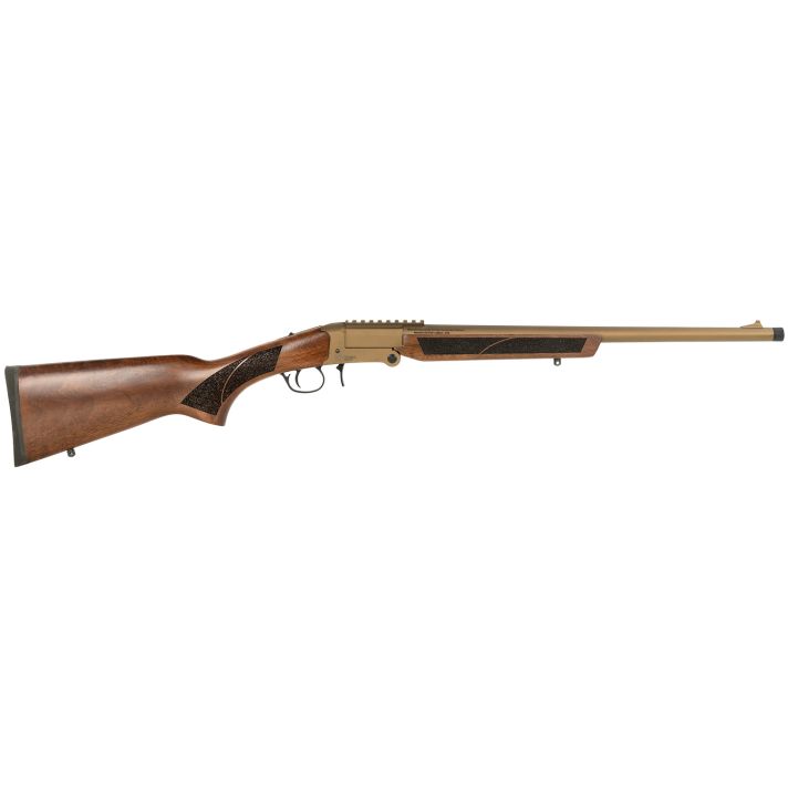 Gforce Arms GFTXP4020Y GFTXPYouth 400 Legend 1rd 20" Bronze Cerakote Steel Barrel, Bronze Cerakote Picatinny Rail Steel Receiver, Fixed Walnut Wood Stock