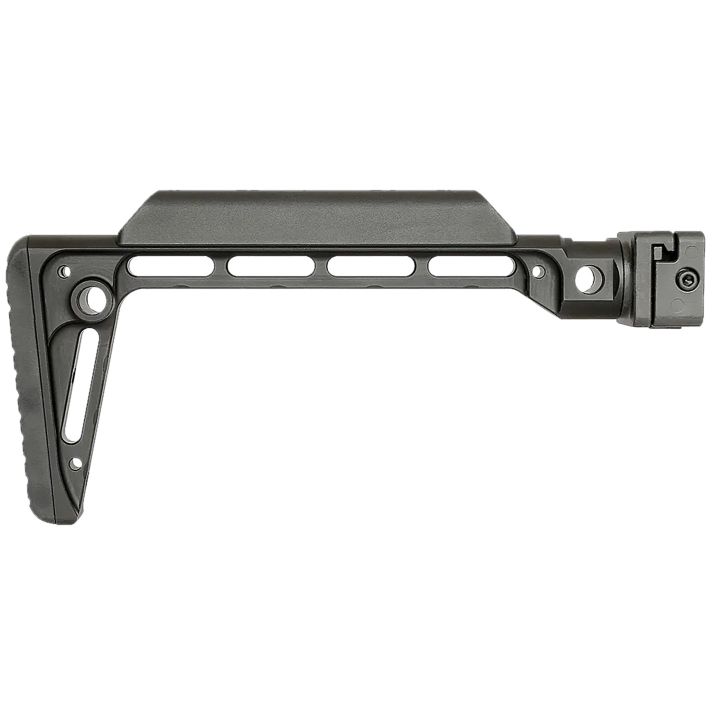 Midwest Industries MIMINSF Minimalistic Side Folding Stock Black 6061 Aluminum Folding
