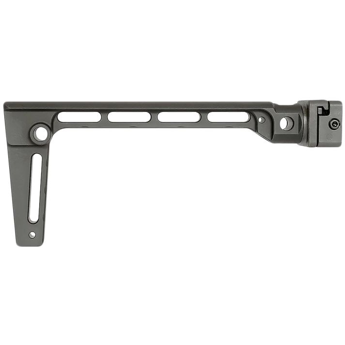 Midwest Industries MIARMSF Arm Brace Side Folding Stock Black 6061 Aluminum Fixed