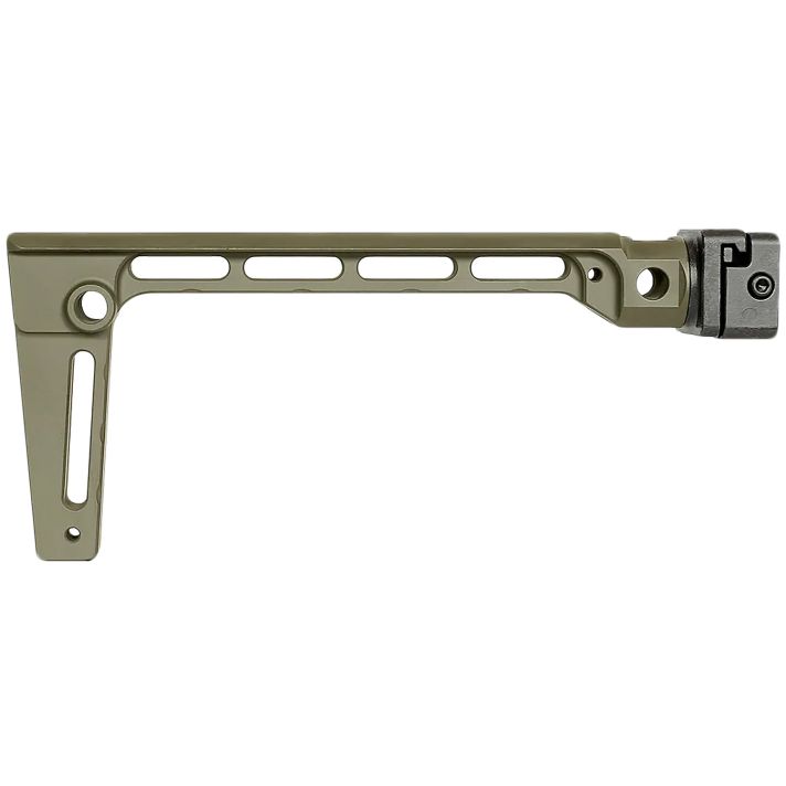 Midwest Industries MIARMSFODG Arm Brace Side Folding Stock ODG 6061 Aluminum Fixed