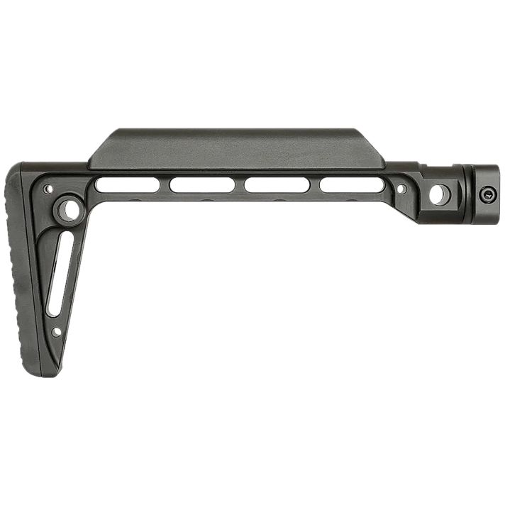 Midwest Industries MIMINF Minimalistic Fixed Stock Black 6061 Aluminum Fixed