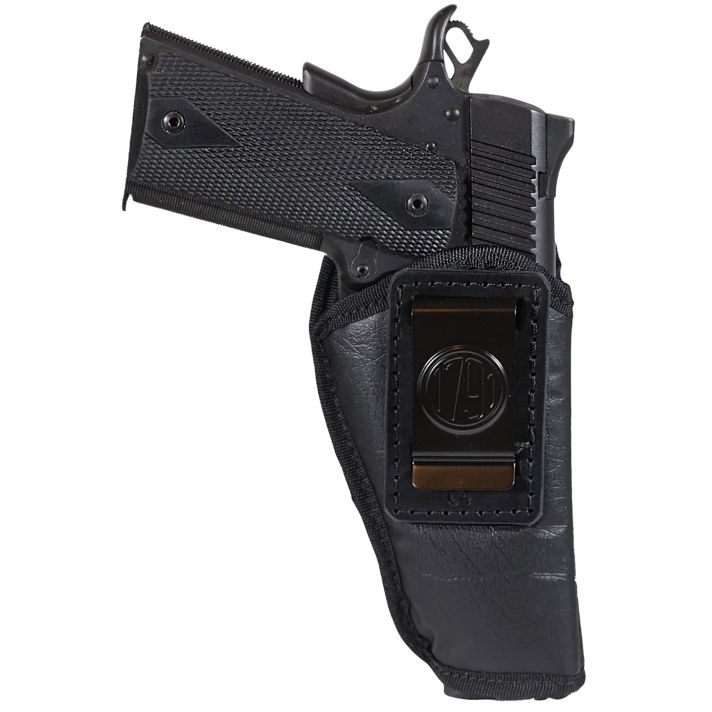 1791 Gunleather ECOC4BLKR EcoCarryIWB Compact Long Black Right Hand