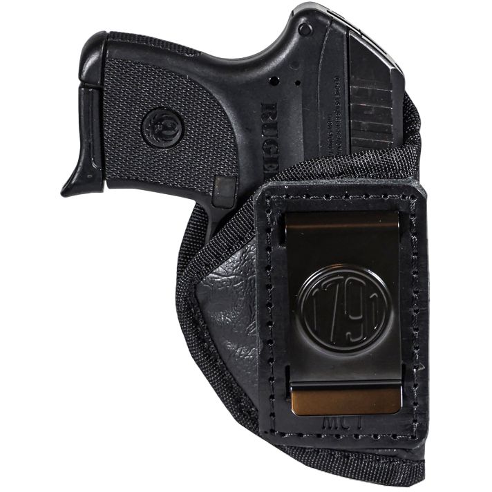 1791 Gunleather ECOP1BLKR EcoCarryIWB Pocket Size Black Right Hand