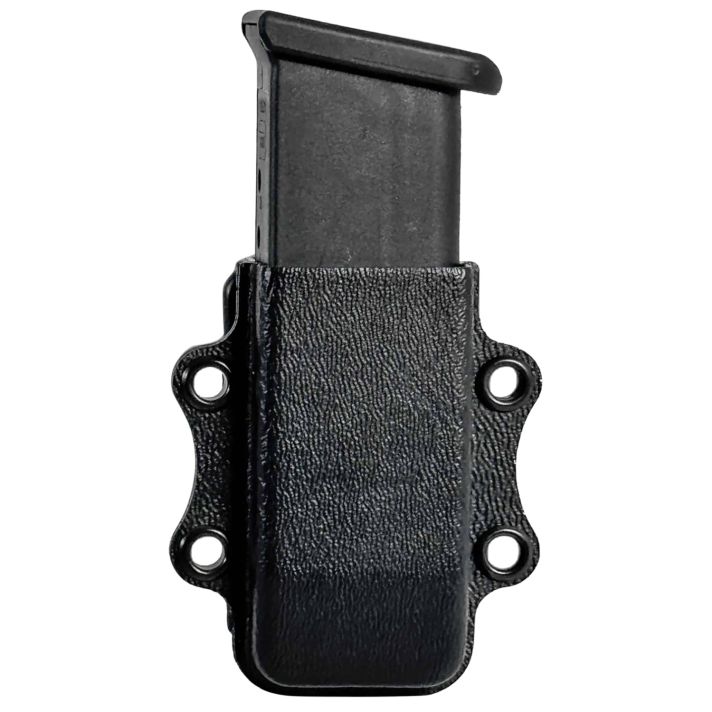 1791 Gunleather TACMAGIWB1.2BLKA Kydex Micro Compact Mag Carrier IWB Black Belt Clip Mount