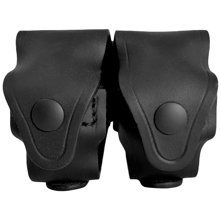 1791 Gunleather RVSLDSBLA Speed Loader Double Carrier Black Steerhide Compatible w/ 5/6 Shots