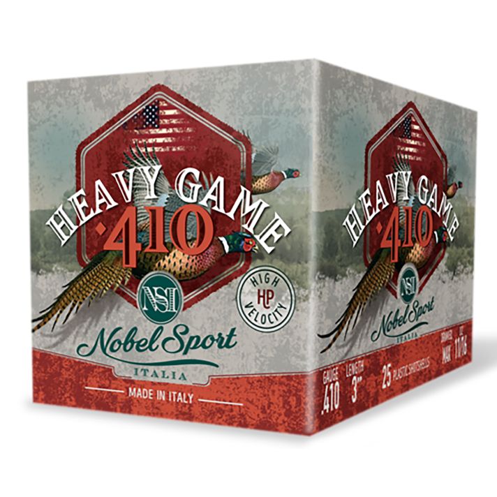Nobel/Eurosports LLC ANS4139 Heavy Game410Gauge 3" 11/16oz 9Shot 25 Per Box/10 Case