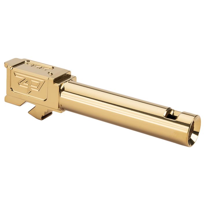 Zaffiri Precision ZP.19BCPG Fits Glock 19 Gen1-4 3.89" Gold 416R Stainless Steel
