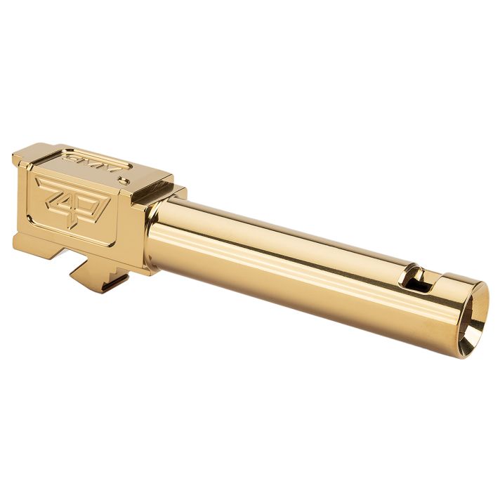 Zaffiri Precision ZP.19G5BCPG Fits Glock 19 Gen 5 3.89" Gold 416R Stainless Steel