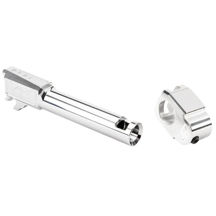 Zaffiri Precision ZP.365BTCSSThreadless Compensator 9mm Fits Sig P365 Silver 17-4 Stainless Steel