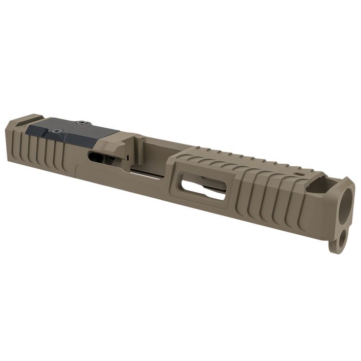Zaffiri Precision ZPS.B.17.FDE ZPS.IBS Custom Slide Fits Glock 17 Gen 3 Flat Dark Earth 17-4 Stainless Steel
