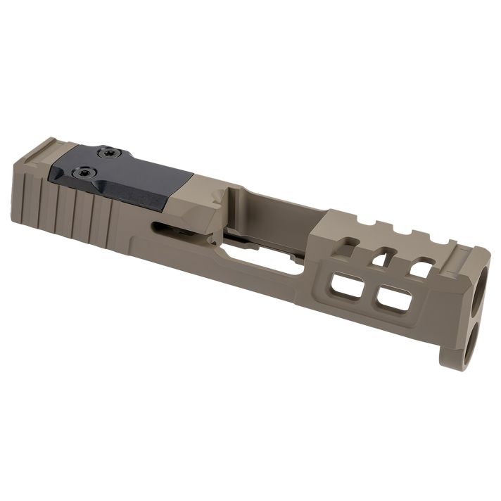 Zaffiri Precision ZPS.2.HC.FDE ZPS.2 Custom Slide Fits Springfield Hellcat Flat Dark Earth 17-4 Stainless Steel