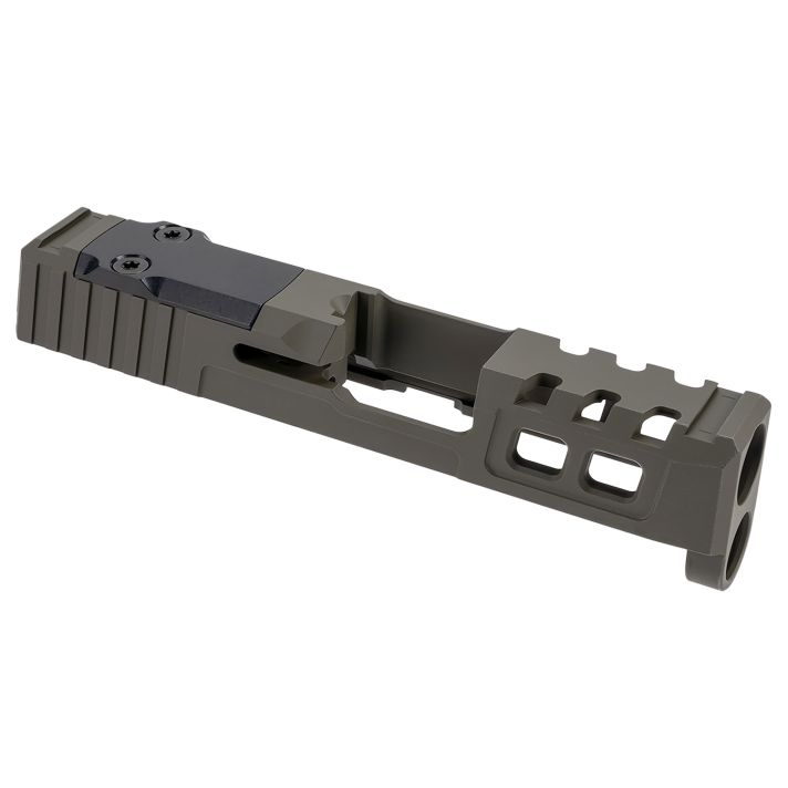 Zaffiri Precision ZPS.2.HC.OD ZPS.2 Custom Slide Fits Springfield Hellcat OD Green 17-4 Stainless Steel