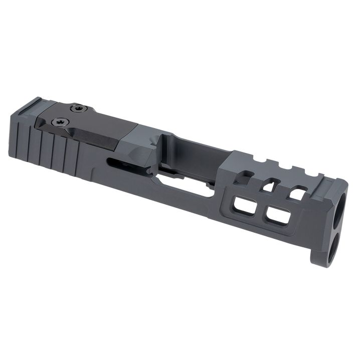 Zaffiri Precision ZPS.2.HC.SG ZPS.2 Custom Slide Fits Springfield Hellcat Sniper Gray 17-4 Stainless Steel