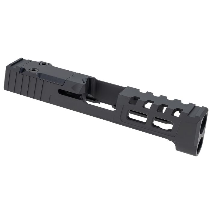 Zaffiri Precision ZPS.2.HCPRO.BLK ZPS.2 Custom Slide Fits Springfield Hellcat Pro Black 17-4 Stainless Steel
