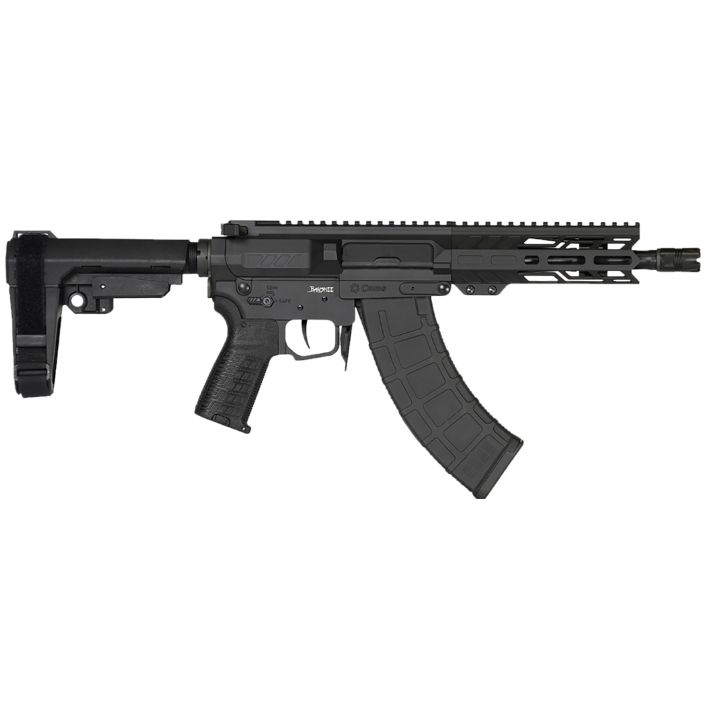 CMMG 76A950AAB Banshee MK47 7.62X39 30+1 8" EML 6" M-LOK Handguard 7075-T6 Aluminum CMMG Zeroed Pistol Grip