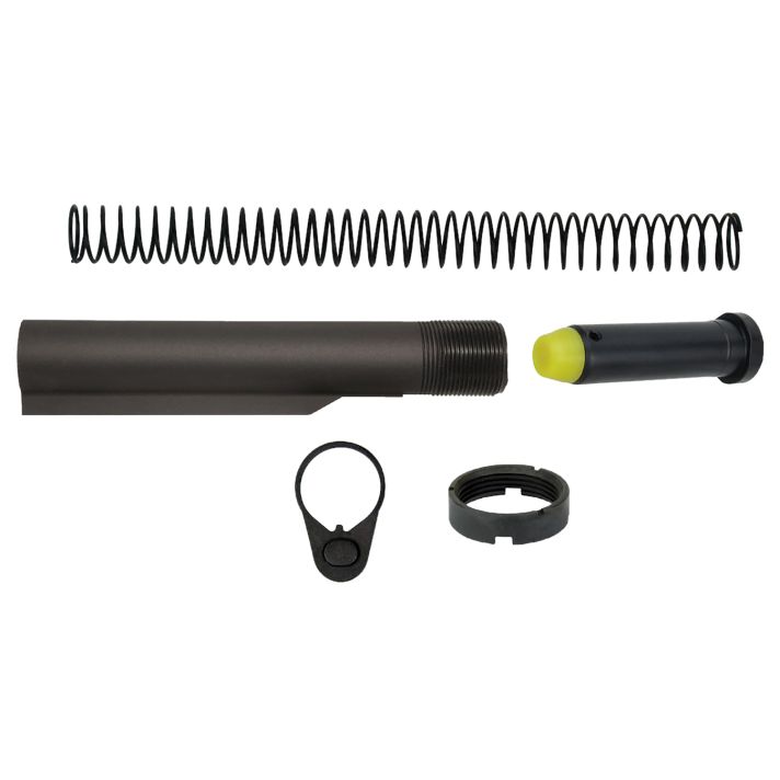 TacFire MAR047PCCAP Mil-Spec Buffer TubeBlack Matte