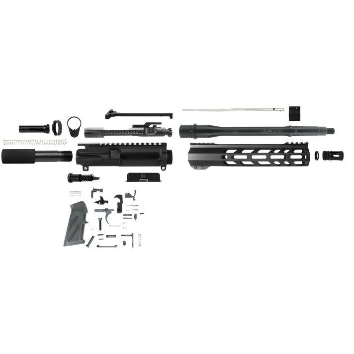 TacFire SSPK556LPK10 Pistol Kit5.56x45mm NATO AR-Pistol Platform Black Steel