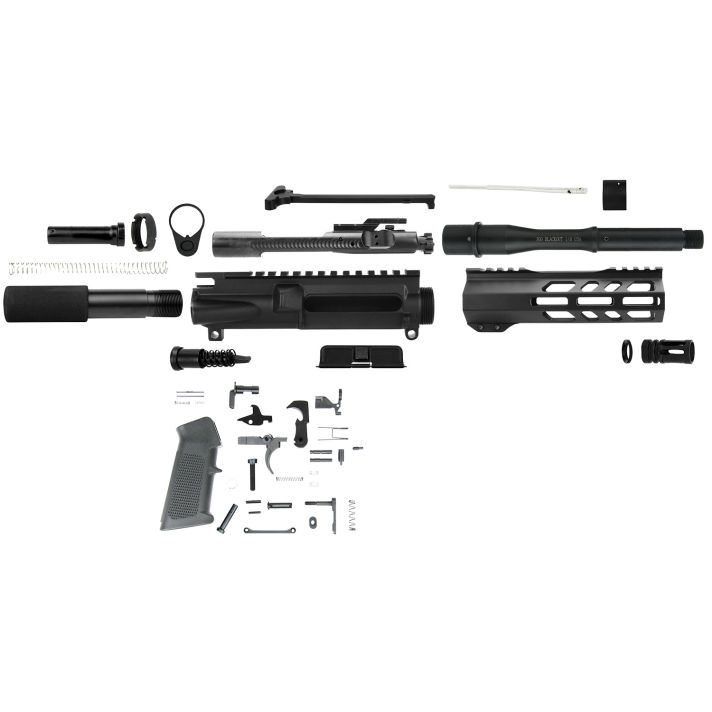 TacFire SSPK300LPK7 Pistol Kit300 Blackout AR-Pistol Platform Black Steel
